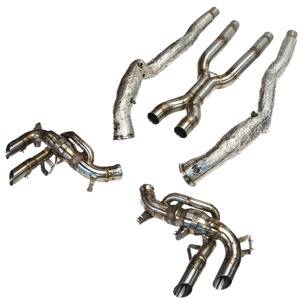 Ferrari Purosangue F1 Exhaust System