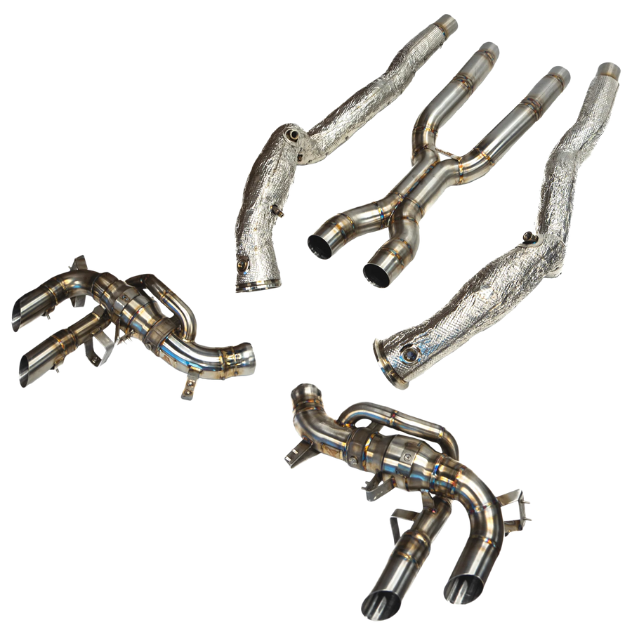Ferrari Purosangue F1 Exhaust System