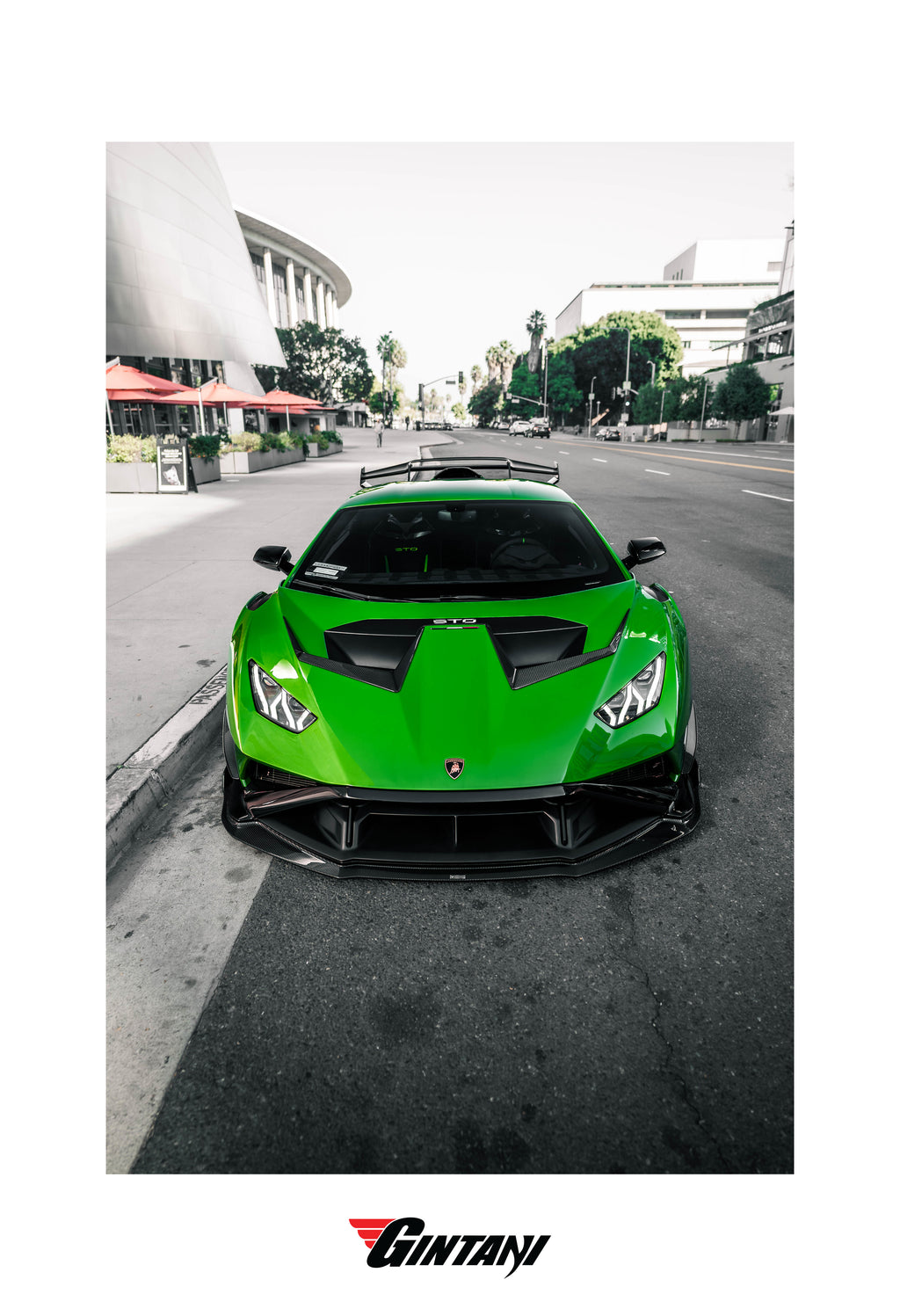 Limited Edition Signed Lamborghini STO Print