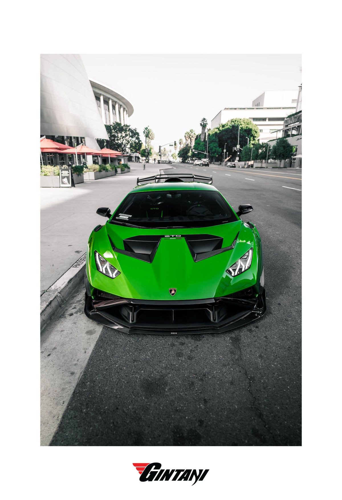 Limited Edition Signed Lamborghini STO Print